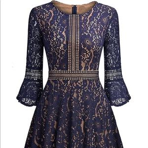 ChouYatou NWT Dress - Navy Blue - size XXL